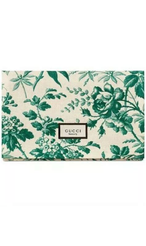 pochette gucci beauty|gucci zipper pouch.